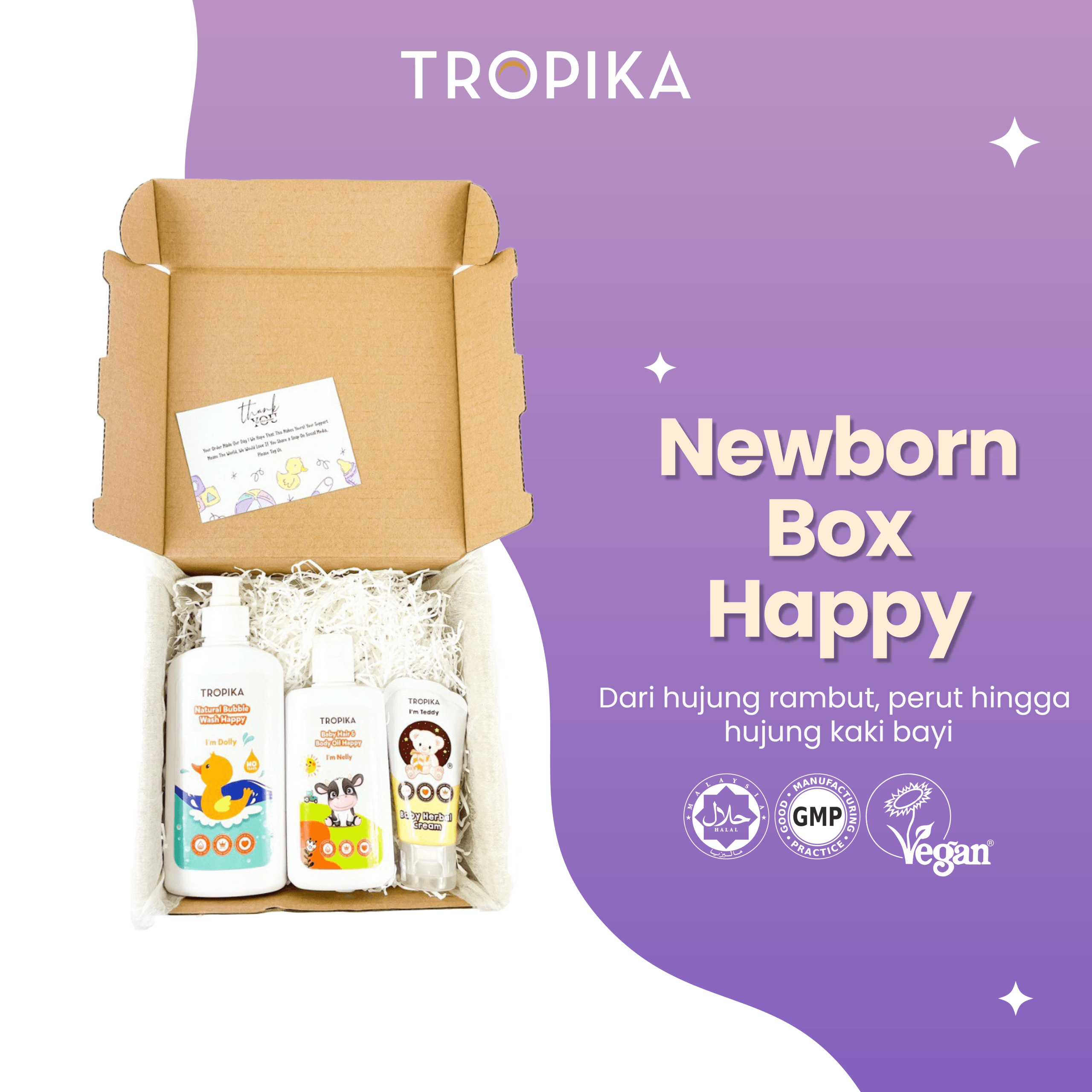 Newborn Box Happy