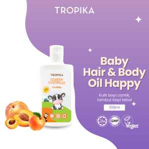 Baby Hair & Body Oil - Happy 100ml