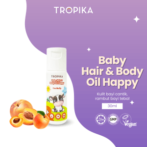 Baby Hair & Body Oil - Happy 30ml