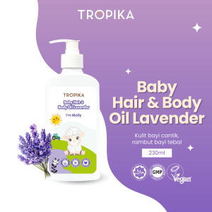 Baby Hair & Body Oil - Lavender 230ml