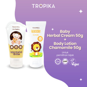 Baby Herbal Cream 50g + Chamomile Lotion 50g
