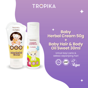 Baby Herbal Cream 50g + Body Oil Sweet 30ml